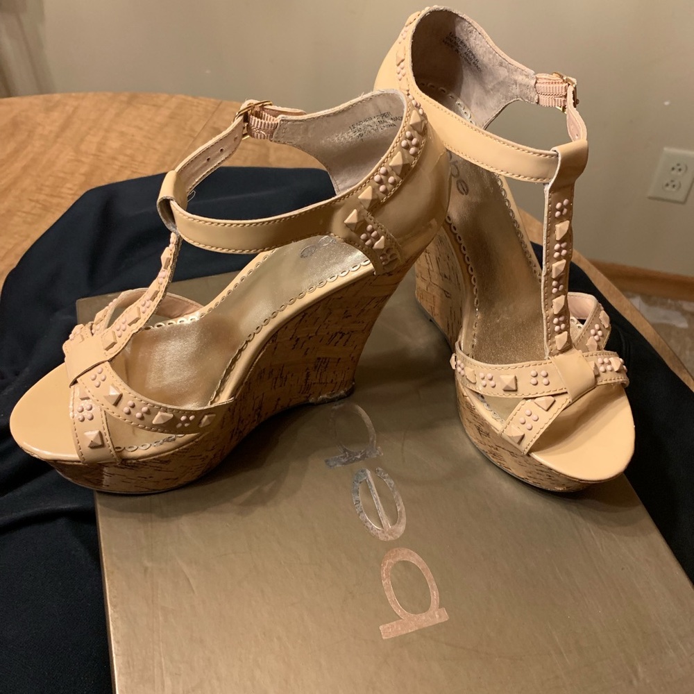 Bebe Wedges - Picture 2 of 3